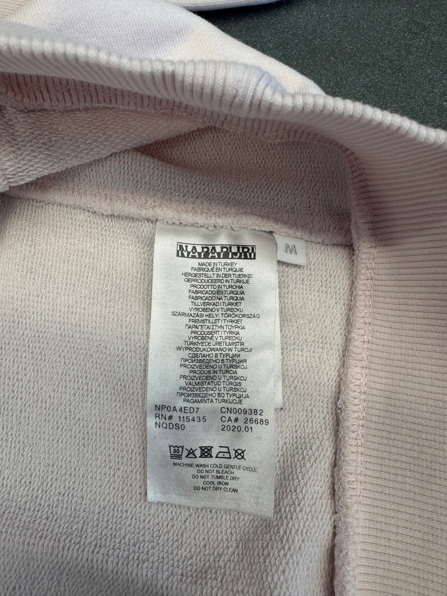 NAPA BY MARTINE ROSE "AS GOOD AS IT GETS" CREWNECK