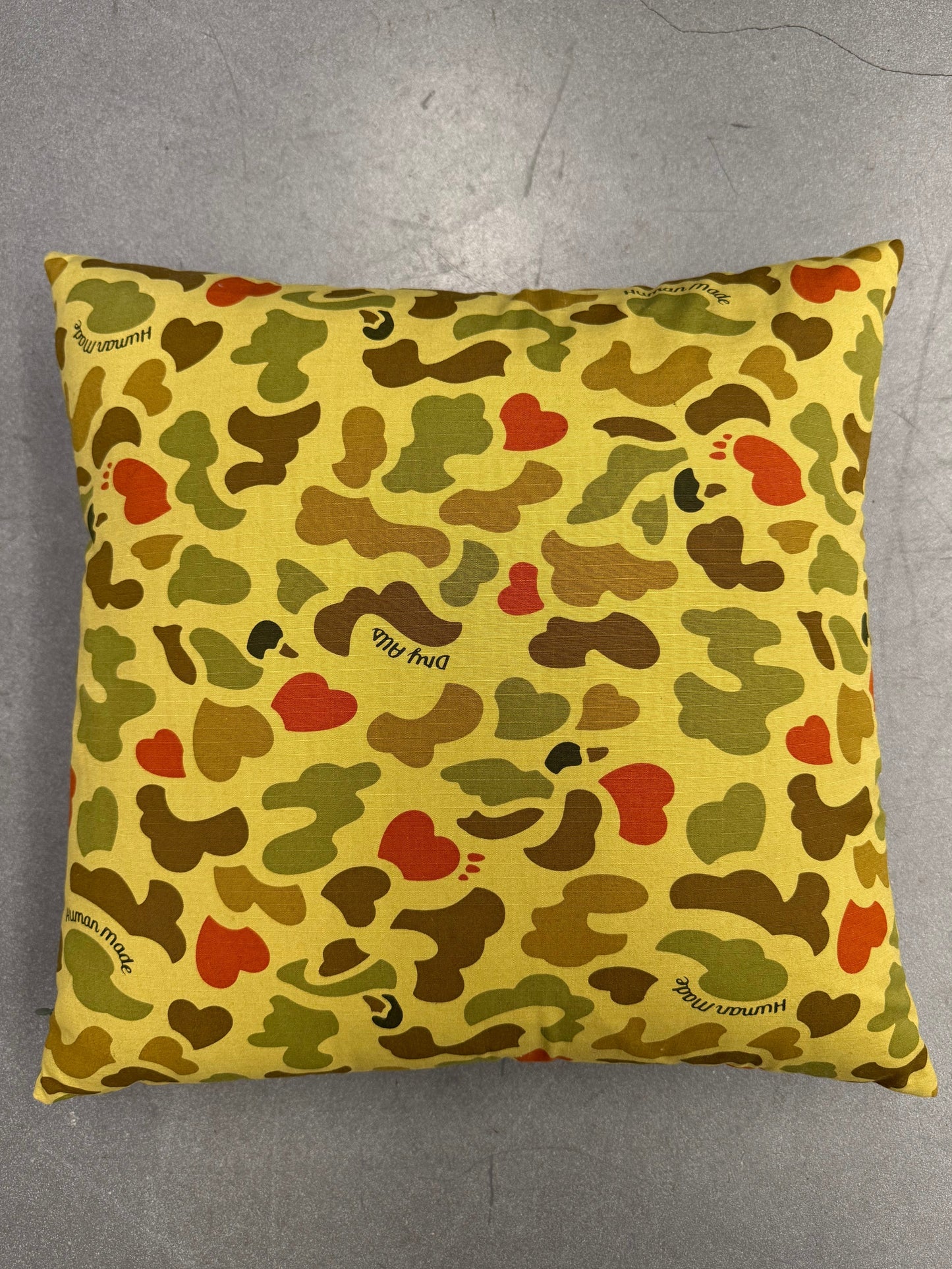 HUMAN MADE DRY ALLS CAMO PILLOW NEW IN BAG