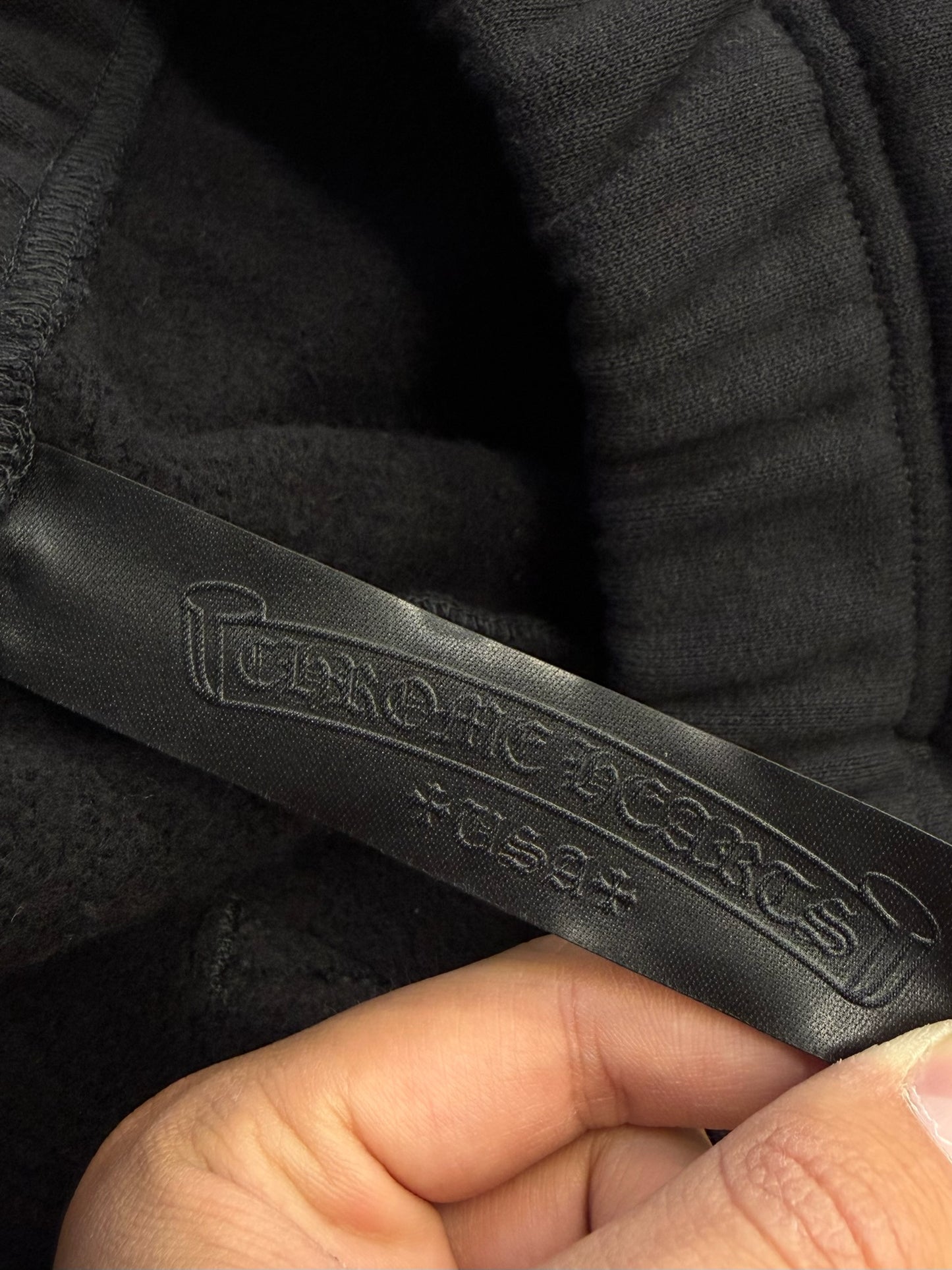 CHROME HEARTS PAPER JAM SWEATSHORTS - BLACK/BLACK