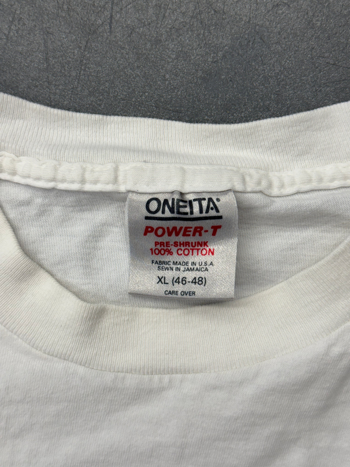 90'S MIAMI HURRICANES JUST DO IT TEE (ONEITA TAG)