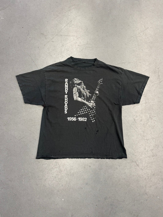 90S RANDY RHOADS 1956-1982 PORTRAIT TEE (PULLED TAG)