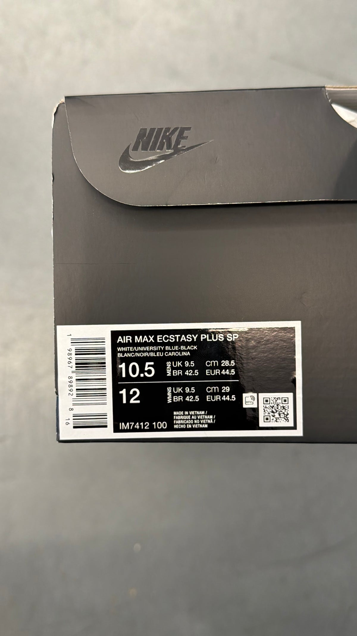 FW26 SUPREME NIKE AIR MAX 2001 ECSTASY PLUS SP - BLUE