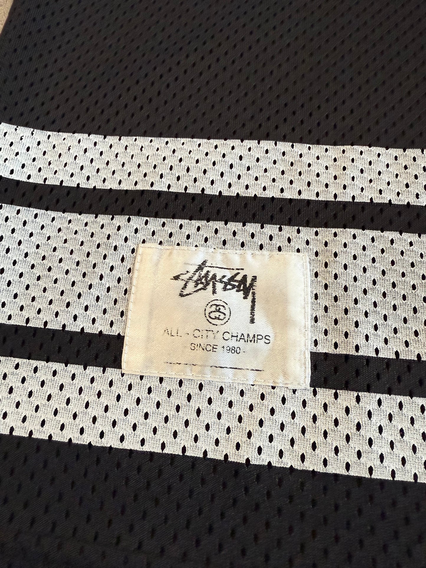 STUSSY ALL CITY CHAMPS MESH HOCKEY JERSEY