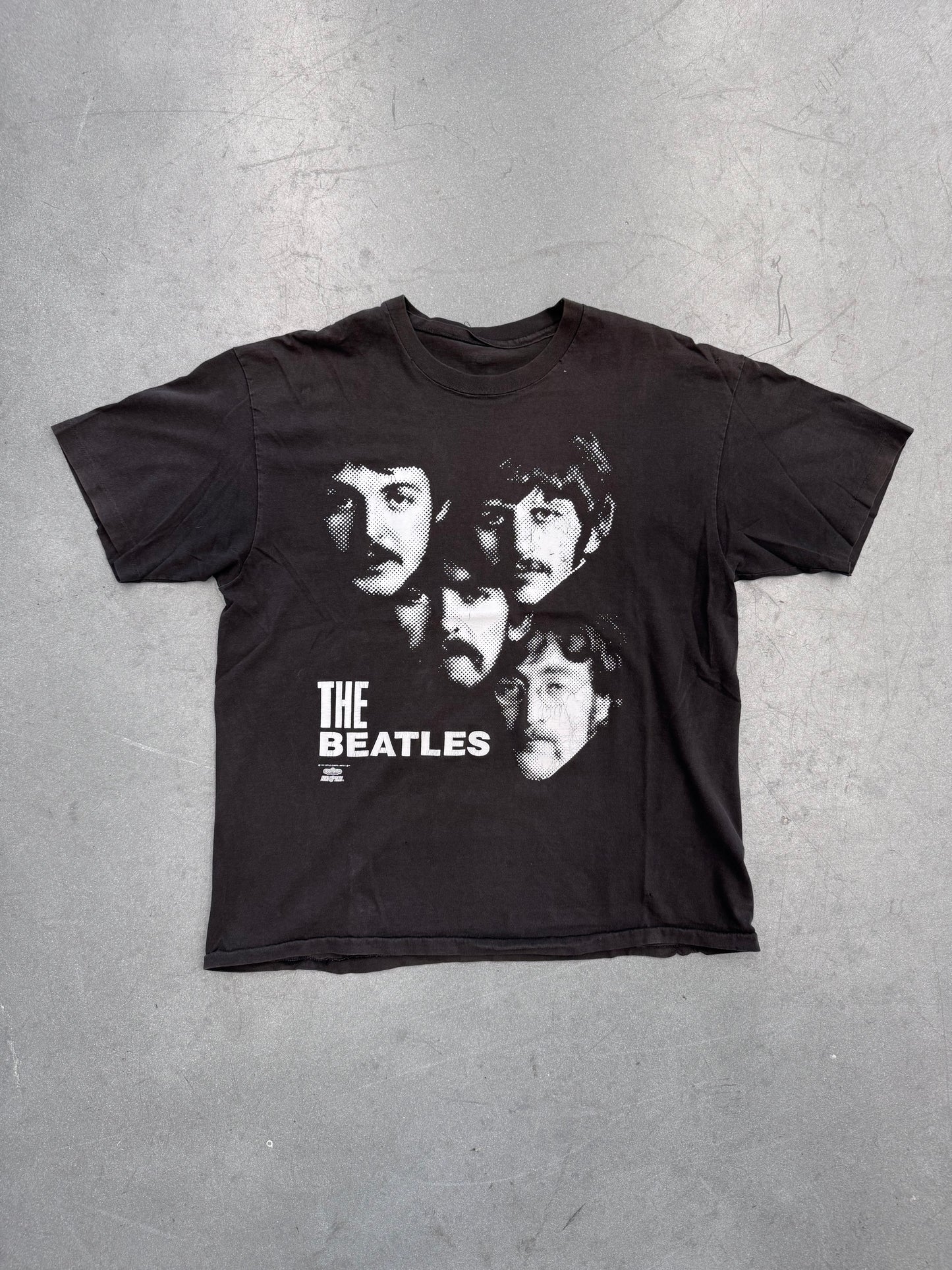 1991 THE BEATLES FACES TEE (PULLED TAG)