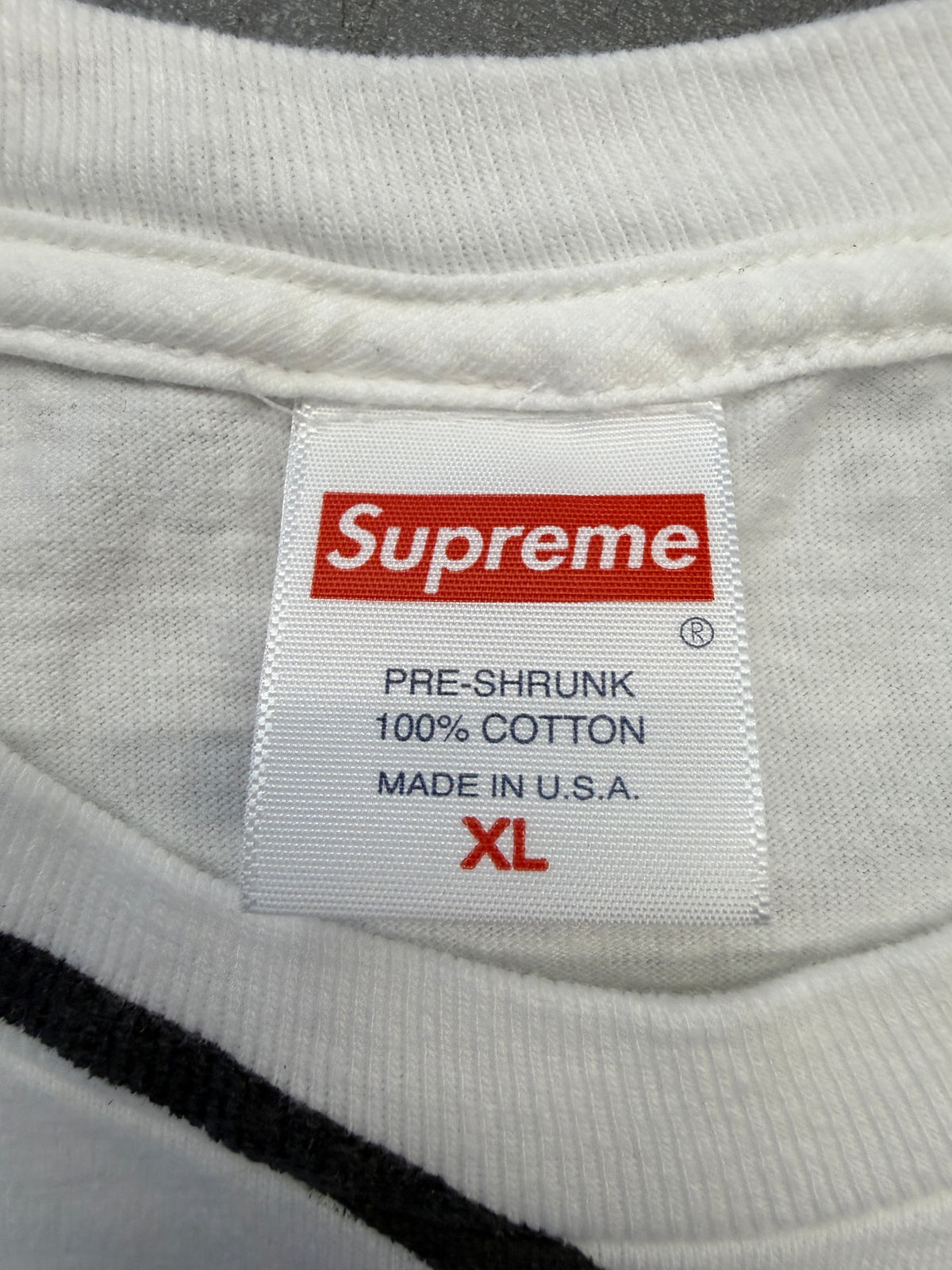 FW20 SUPREME SMURFS TEE - WHITE