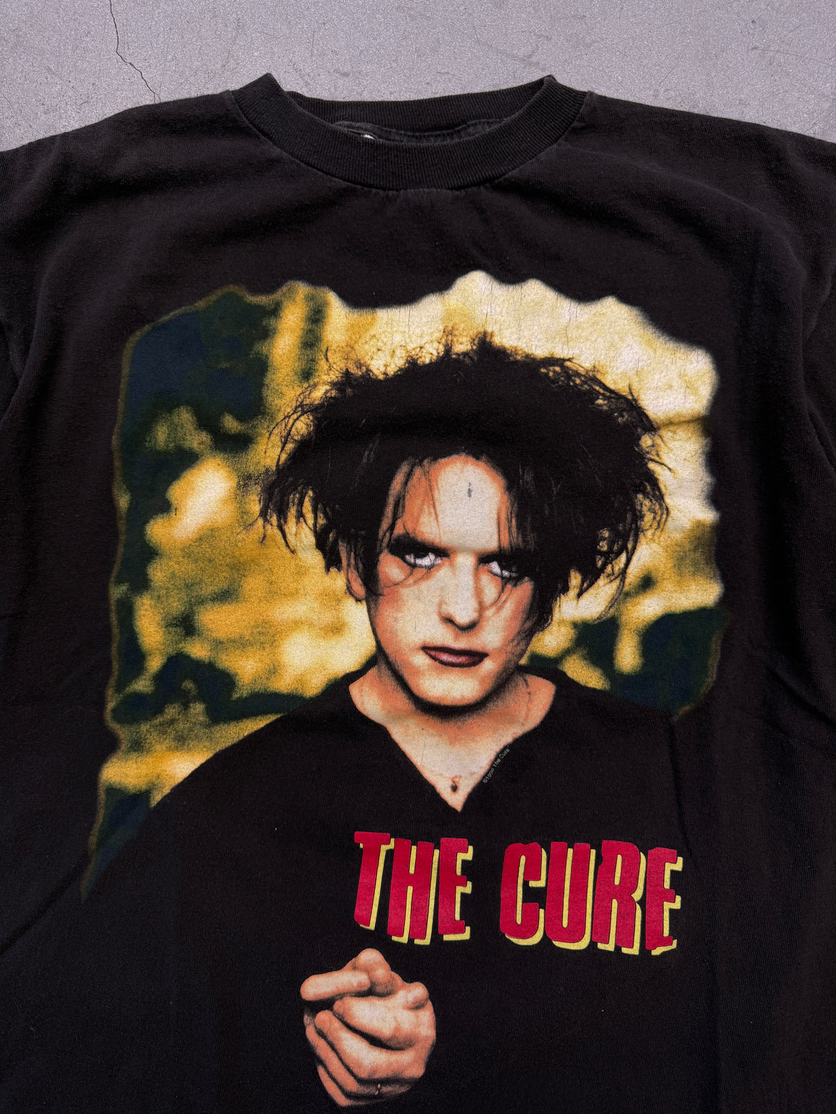 1996 THE CURE WILD MOOD SWINGS TOUR TEE (WILD OATS TAG)