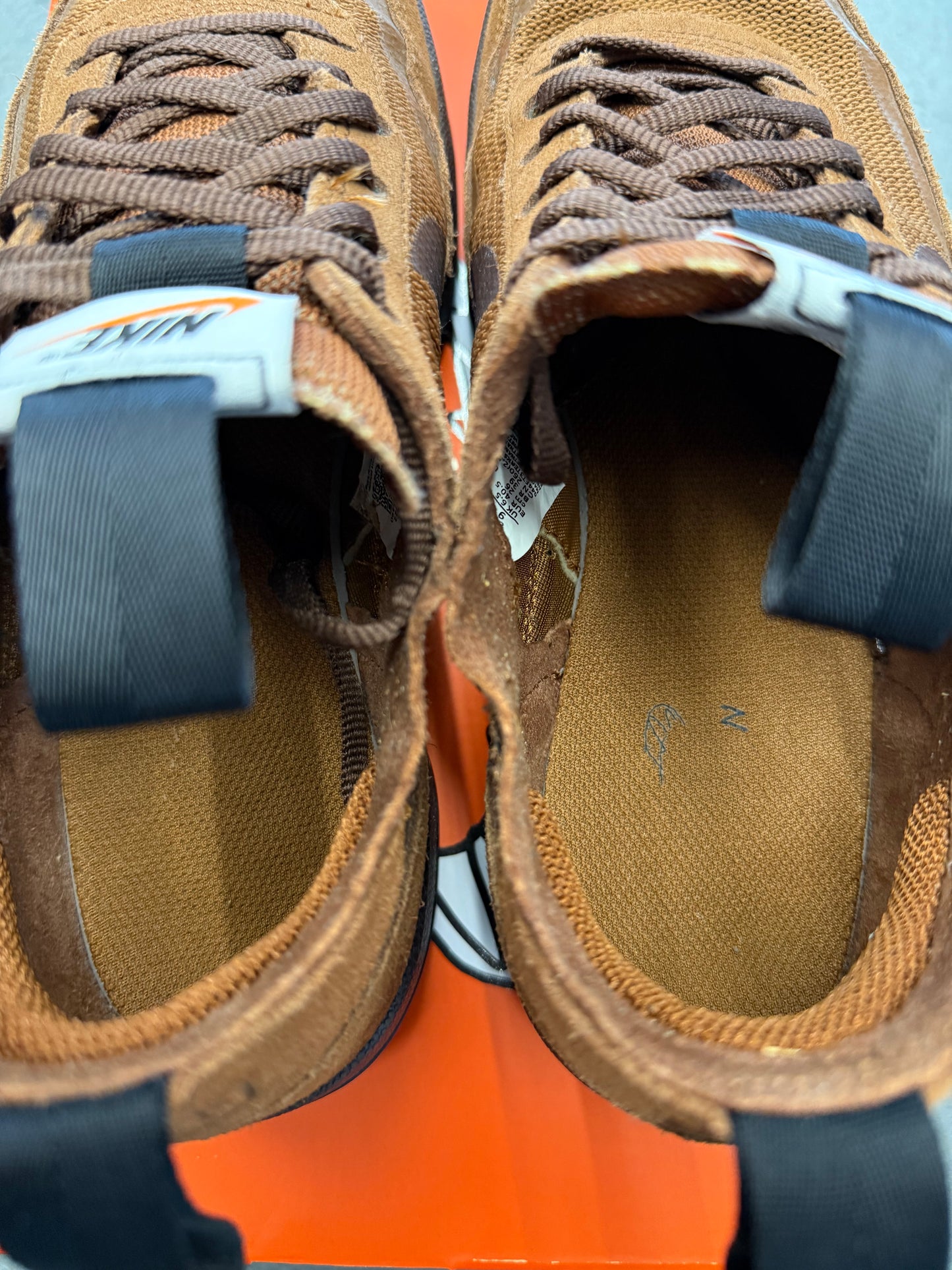 2023 SIZE 7.5 NIKECRAFT GENERAL PURPOSE SHOE TOM SACHS - FIELD BROWN (PRE-OWNED WITH BOX)