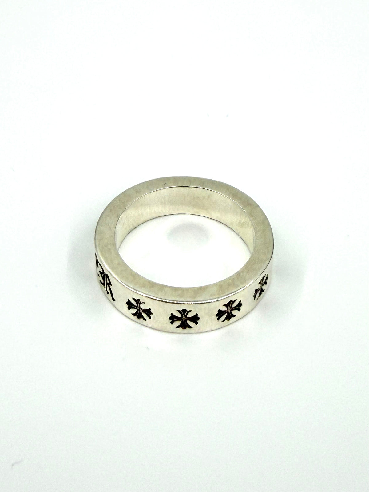 CHROME HEARTS CH FOREVER SPACER SILVER RING