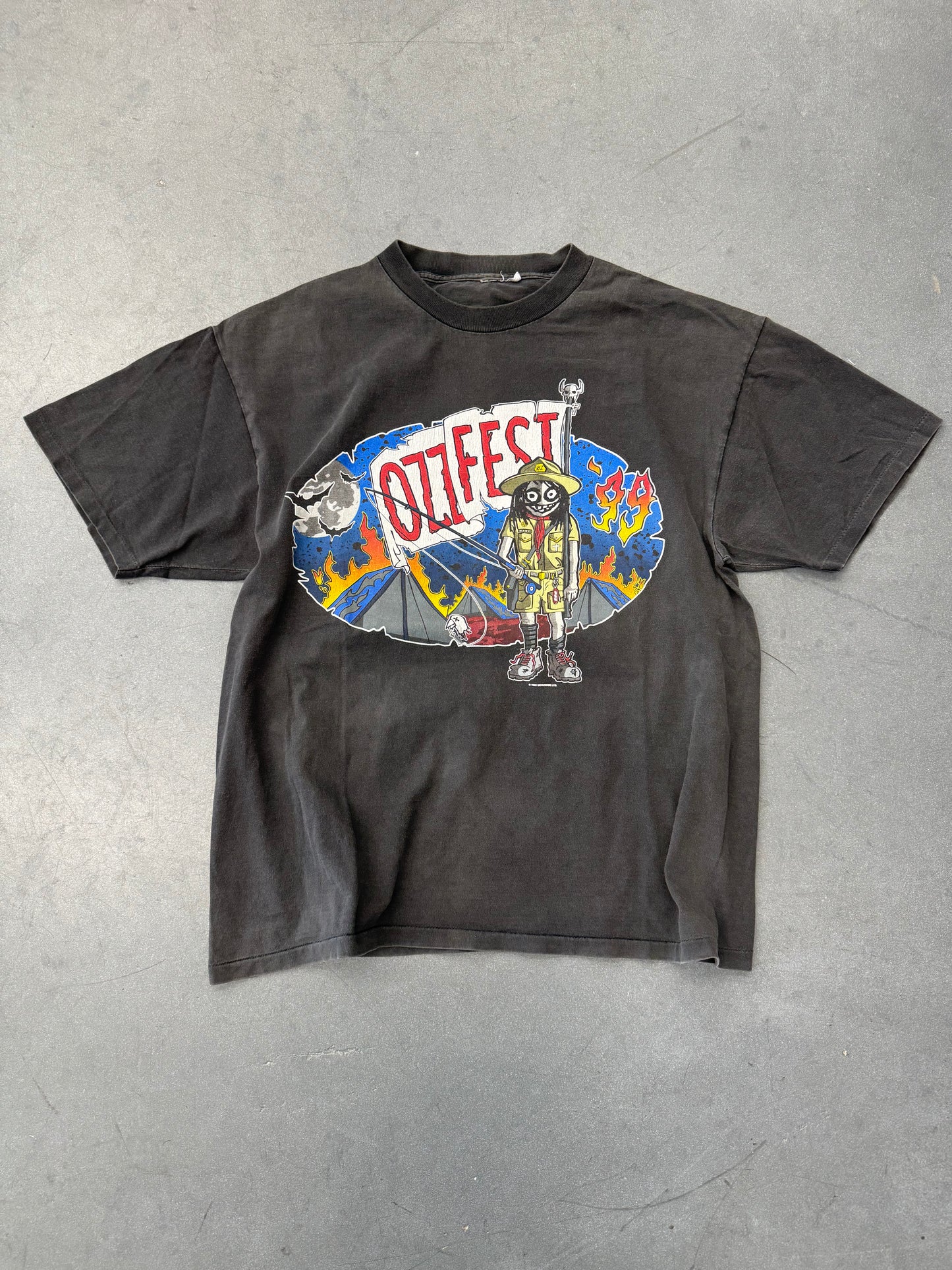 1999 OZZFEST OZZY OSBOURNE BLACK SABBATH TEE (PULLED TAG)