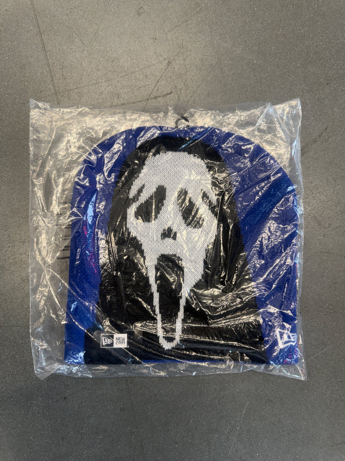SS26 SUPREME NEW ERA GHOSTFACE BEANIE - BLUE