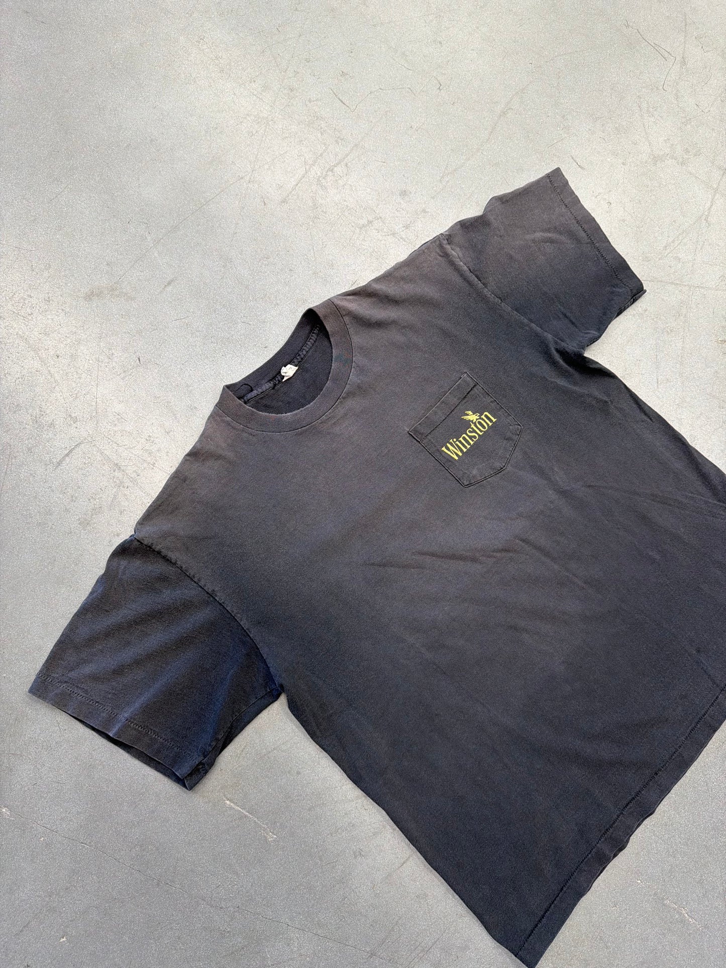 90'S WINSTON EAGLE POCKET MULLET TEE (WINSTON TAG)