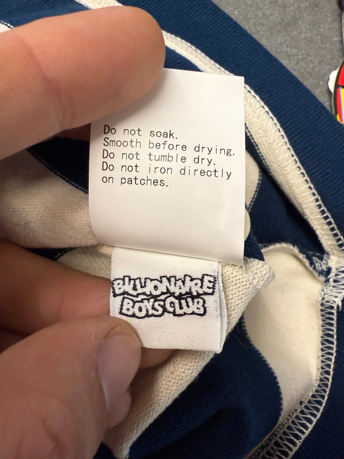 SEASON 10 BILLIONAIRE BOYS CLUB BBC AIRPLANE STRIPED POLO SHIRT (L) (NEW WITH TAG & BAG)