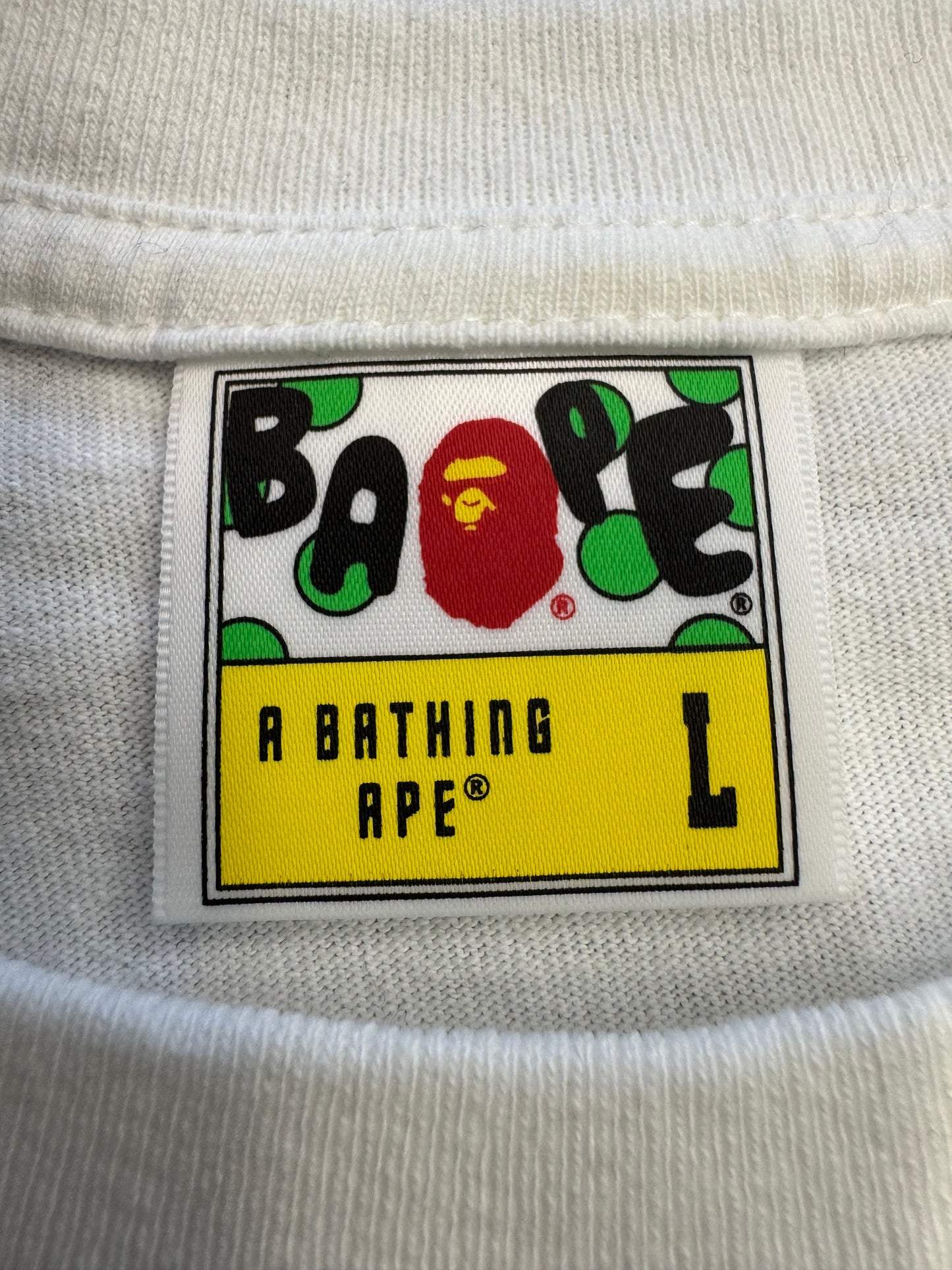 SS21 BAPE X KID CUDI COLLEGE MOON MAN TEE