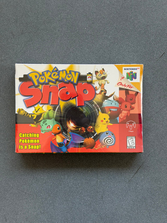 POKEMON SNAP N64 (NINTENDO 64) BRAND NEW FACTORY SEALED