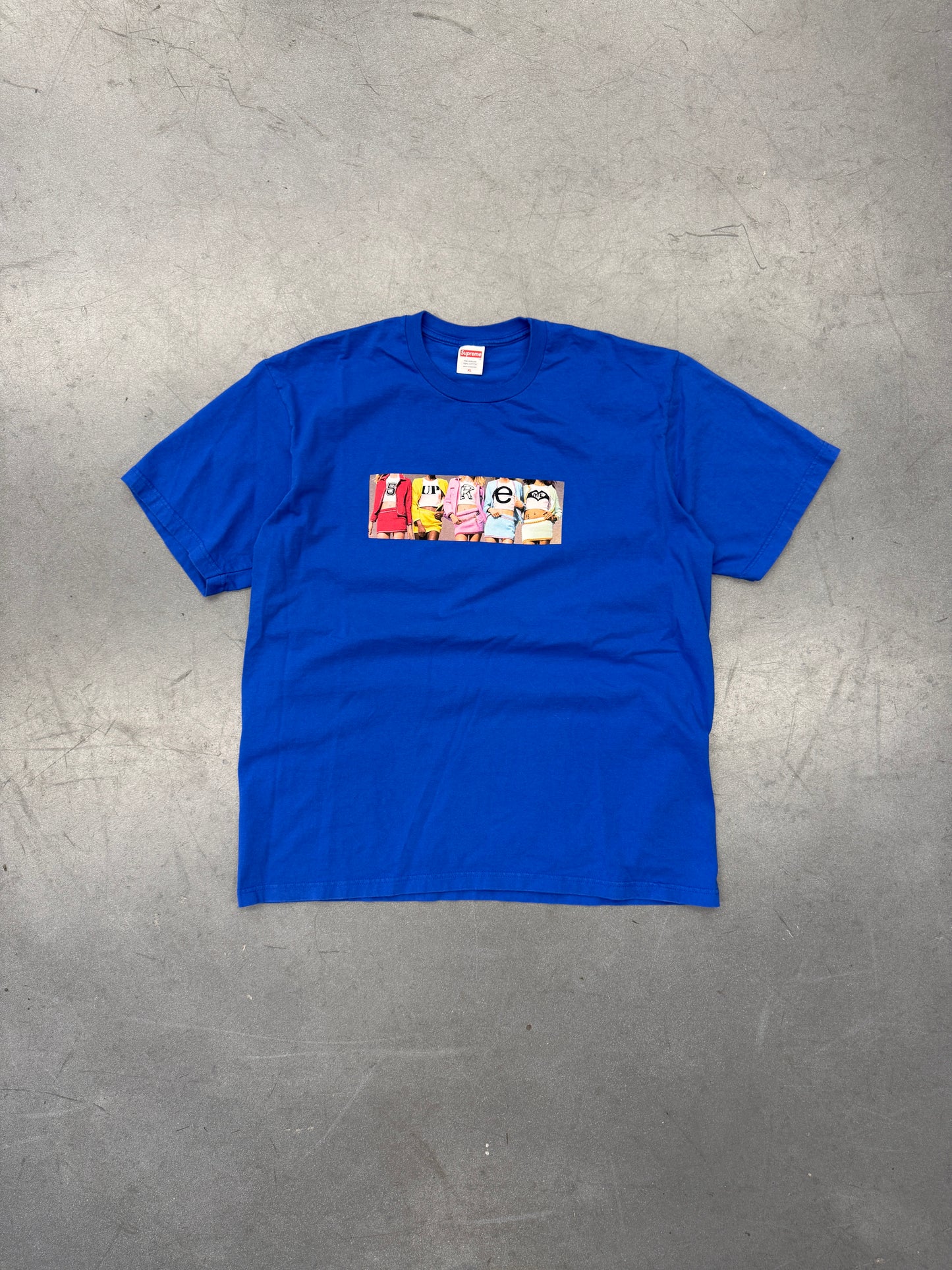 FW25 SUPREME GIRLS TEE - ROYAL BLUE