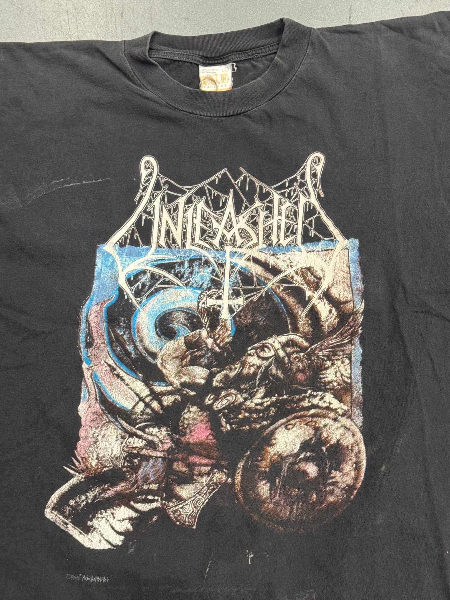 90S UNLEASHED CUT-OFF BAND TEE (TUF TAG)
