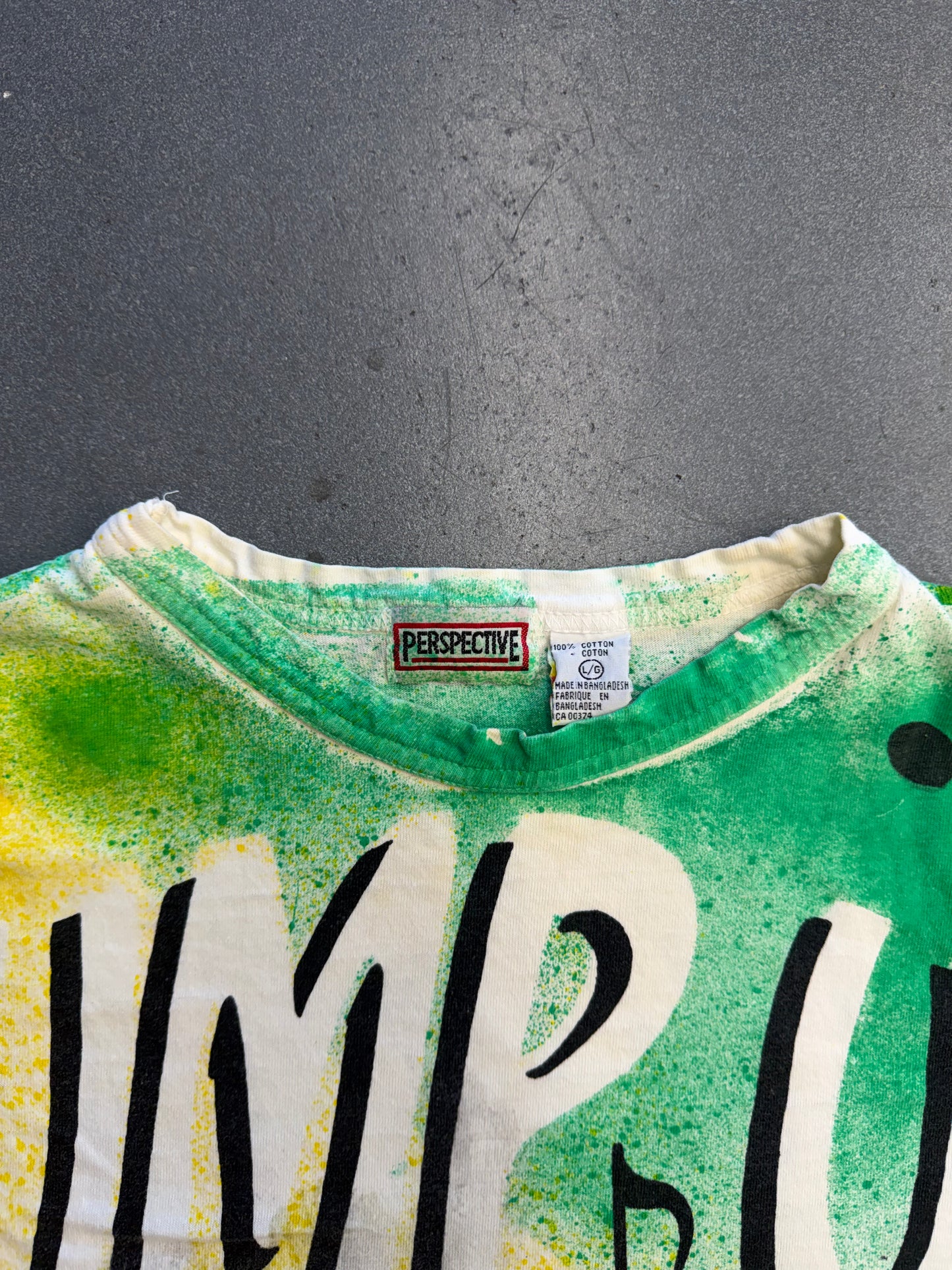 1993 JUMP UP FESTIVAL TORONTO, CANADA MUSIC FESTIVAL TEE (PERSPECTIVE TAG)