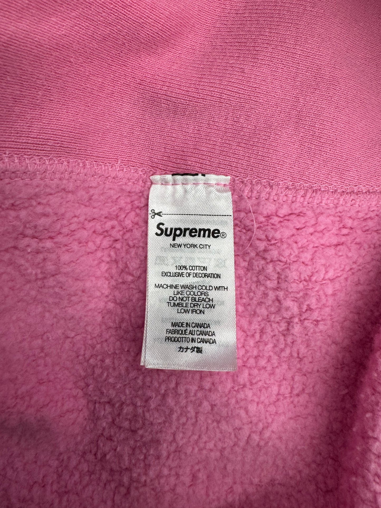 FW21 SUPREME NUMBER ONE HOODED SWEATSHIRT