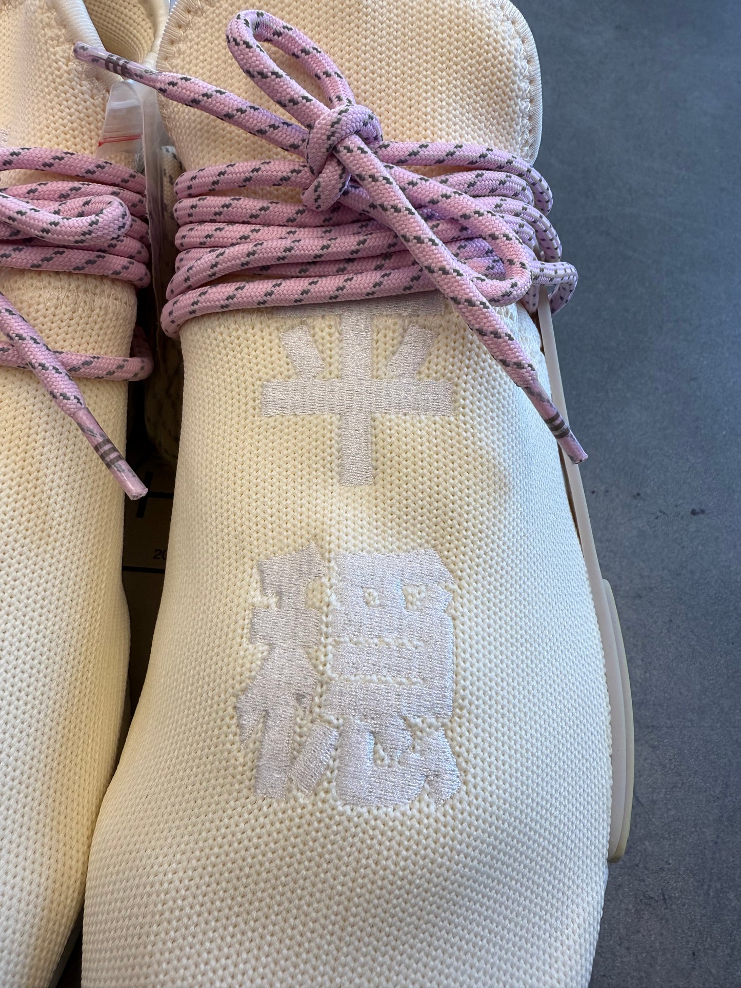 SIZE 11 ADIDAS NMD HU PHARRELL NERD CREAM (BRAND NEW WITH BOX)