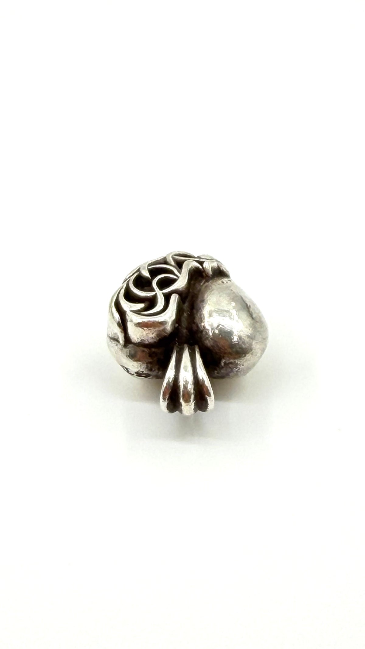 CHROME HEARTS LAS VEGAS VINE HEART SILVER PENDANT