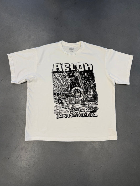 2023 ARCH X ABLOH INVITATIONAL CONSTRUCTION ZONE TEE - WHITE (2XL)