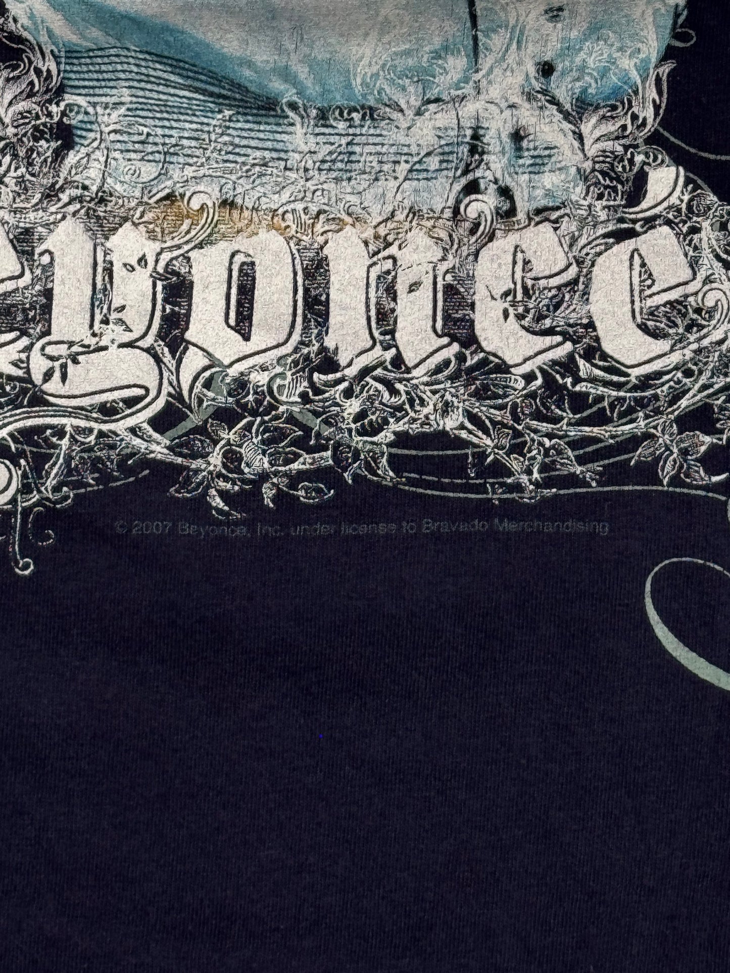 2007 BEYONCE WORLD TOUR TEE (ANVIL TAG)
