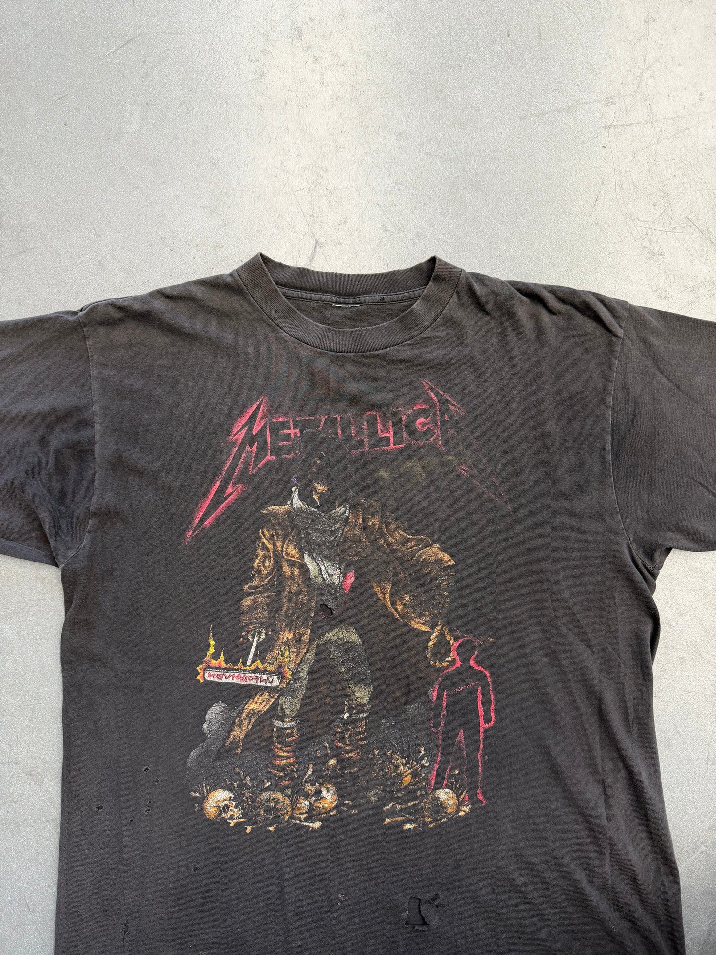 90S METALLICA UNFORGIVEN PROMO TEE (PULLED TAG)
