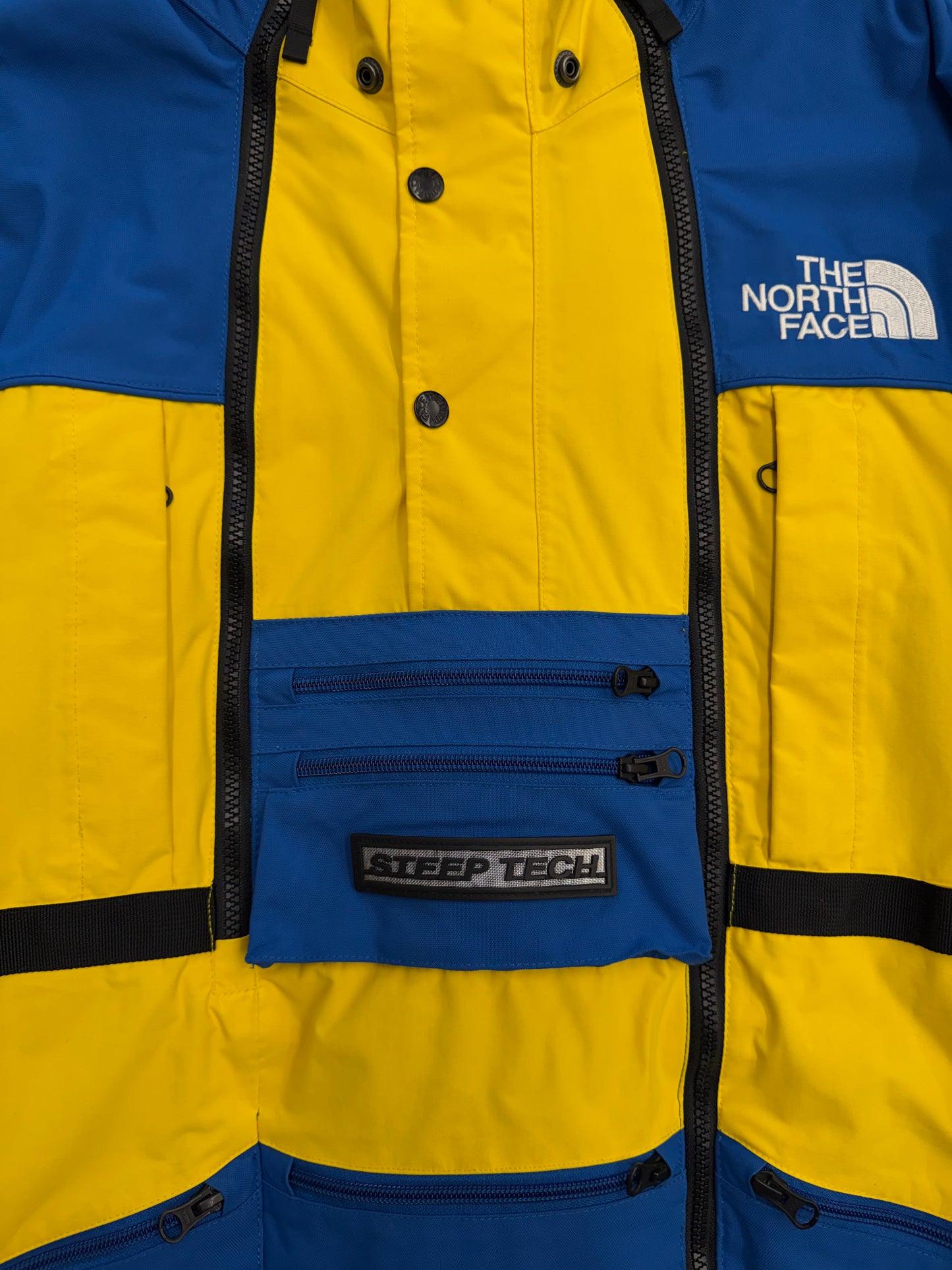 SS16 SUPREME THE NORTH FACE STEEP TECH HOODED JACKET - ROYAL