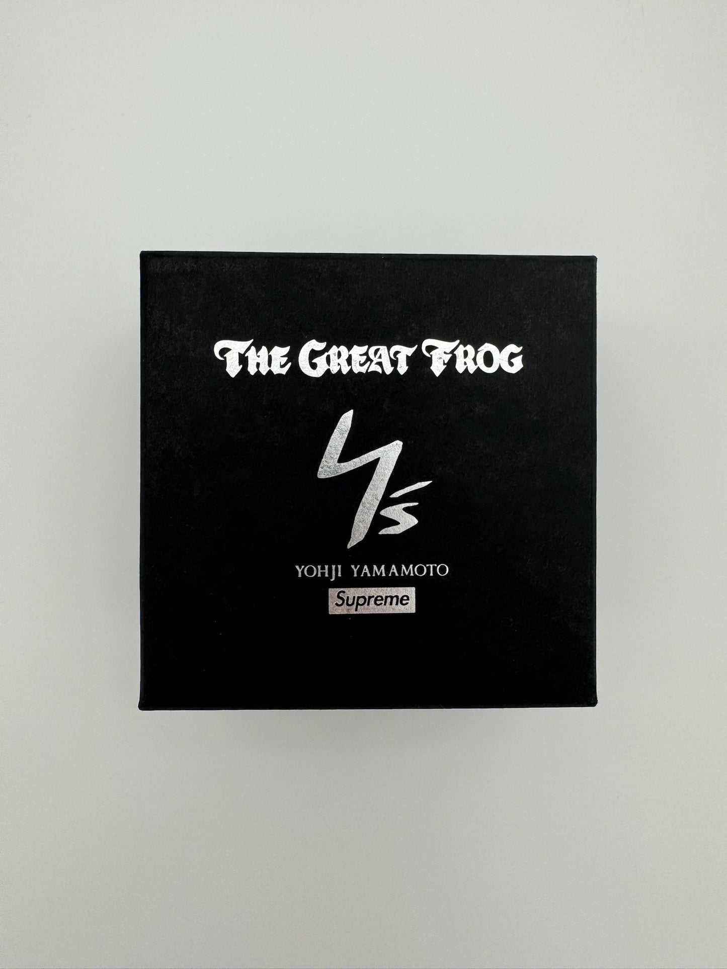 FW25 SUPREME X Y'S BY YOHJI YAMAMOTO THE GREAT FROG SILVER WALLET CHAIN