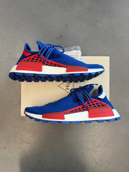 SIZE 11 ADIDAS NMD HU PHARRELL NERD BLUE  (BRAND NEW WITH BOX)