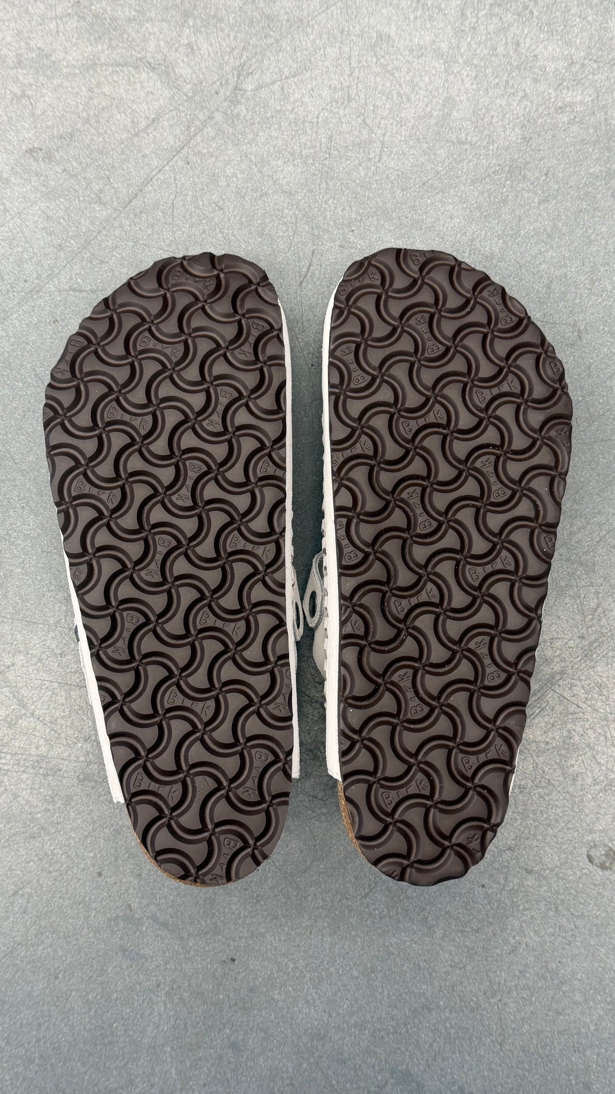 2025 KITH BIRKENSTOCK BOSTON BRAIDED SUEDE ANTIQUE WHITE TIE DYE