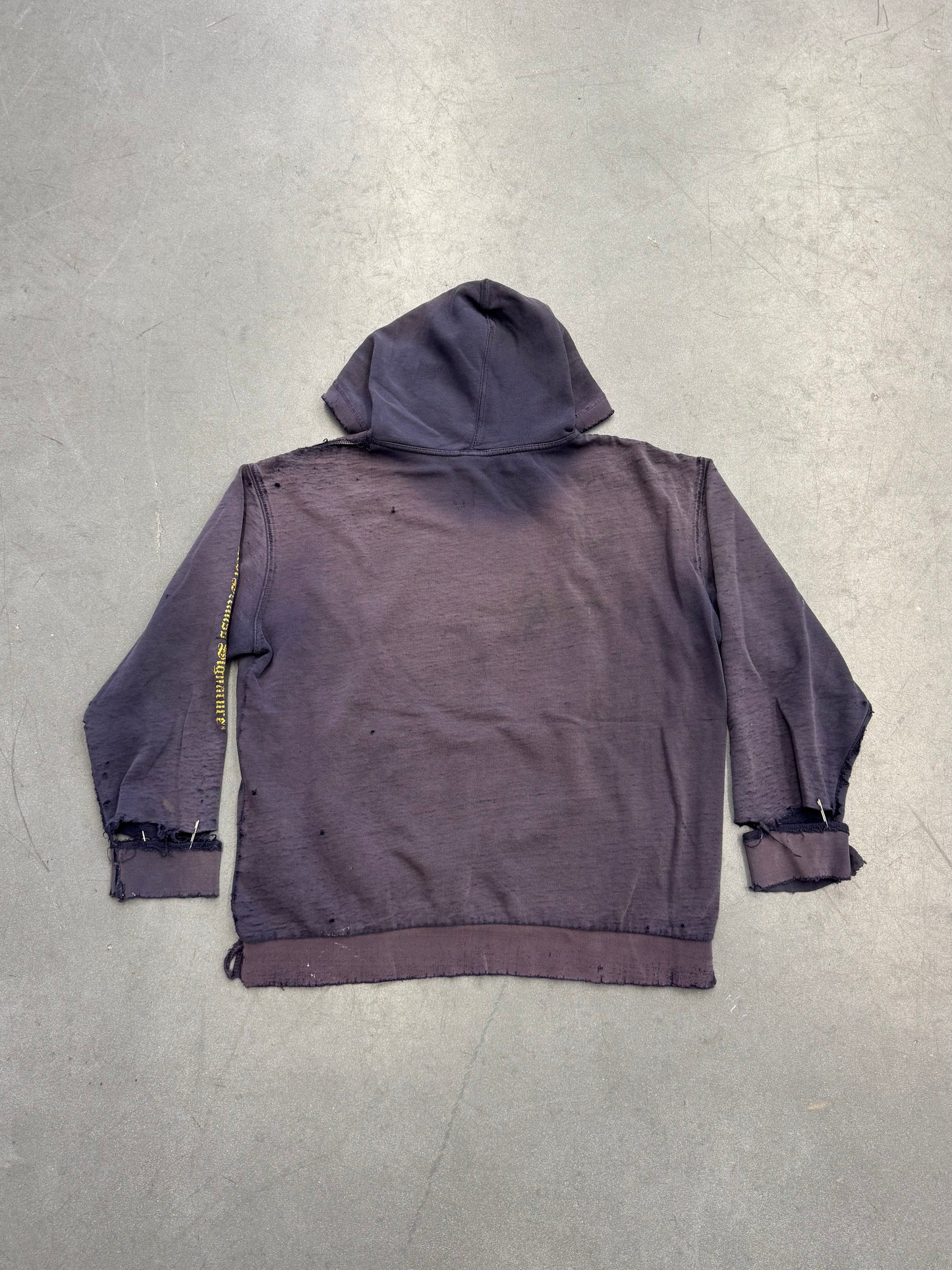 Y2K LEVI STRAUSS SIGNATURE DISTRESSED PULLOVER HOODIE