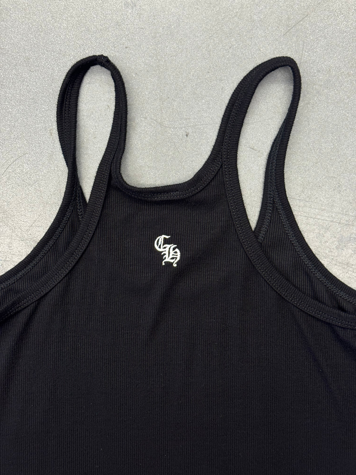 CHROME HEARTS 'BAD SEED' MINI TANK DRESS - BLACK