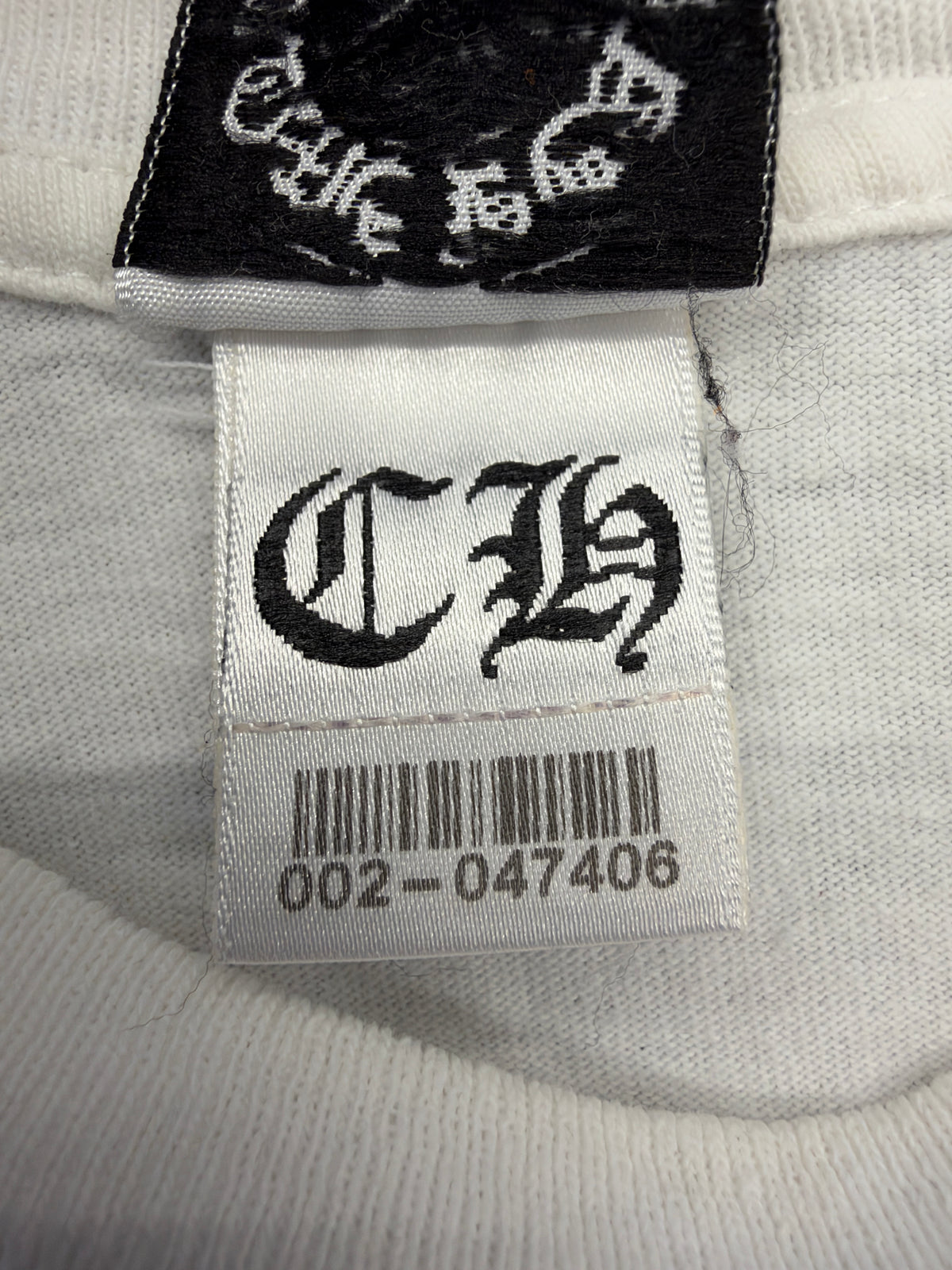 VINTAGE CHROME HEARTS FOTI LONG SLEEVE POCKET TEE