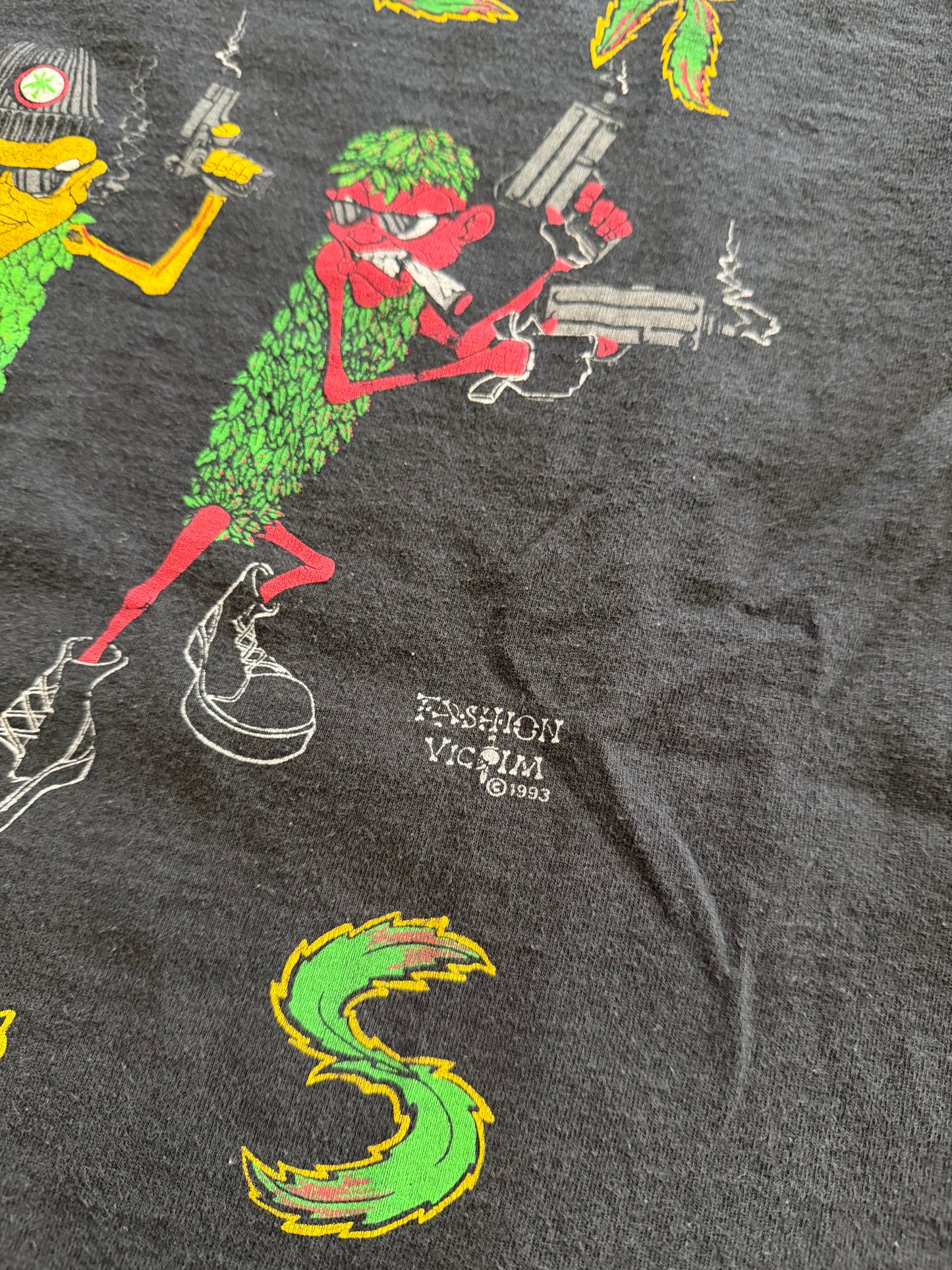 1993 FASHION VICTIM KILLER BUDS WEED TEE (FOTL TAG)