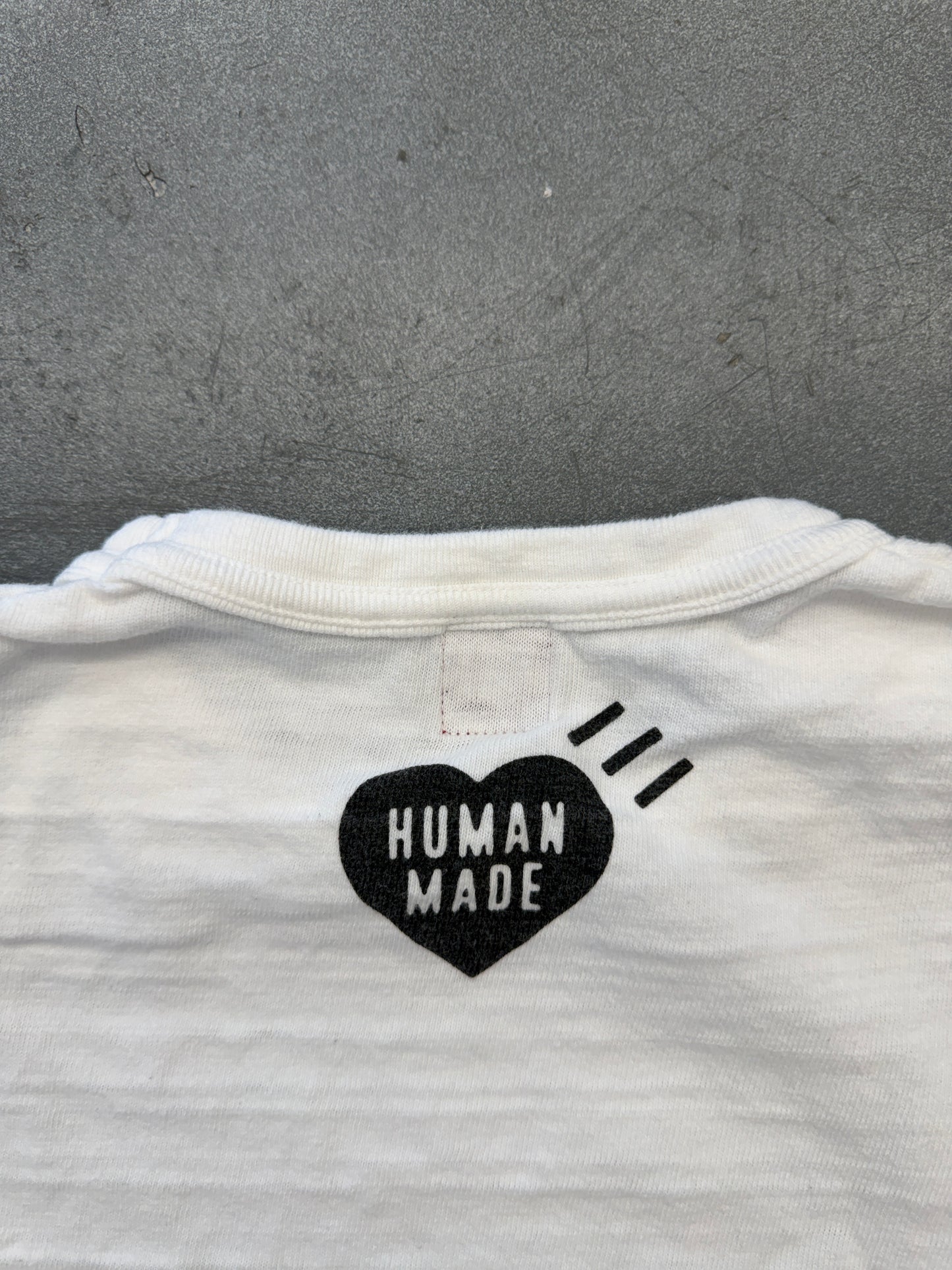 SS22 HUMAN MADE X NIGO "I KNOW NIGO" TEE - WHITE
