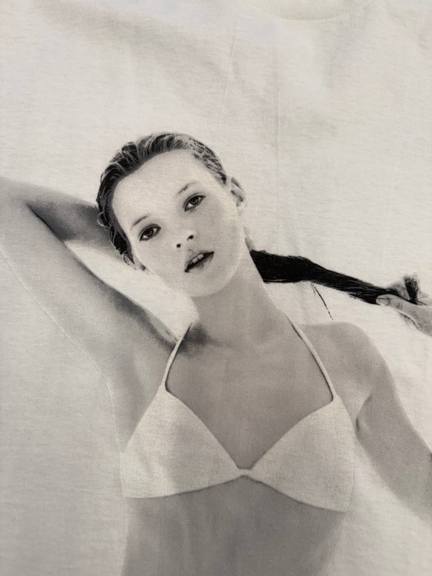 2004 SUPREME KATE MOSS NEW YORK 10TH ANNIVERSARY BOX LOGO TEE (L)