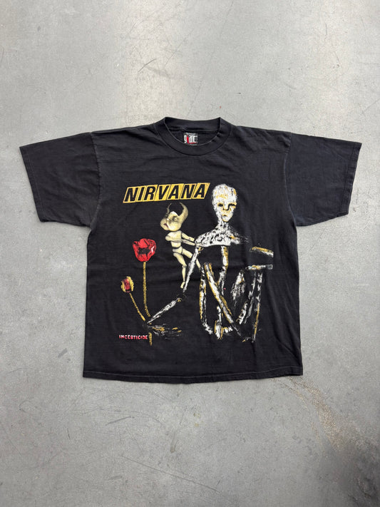 90'S NIRVANA INCESTICIDE TEE (GIANT BY TULTEX TAG)