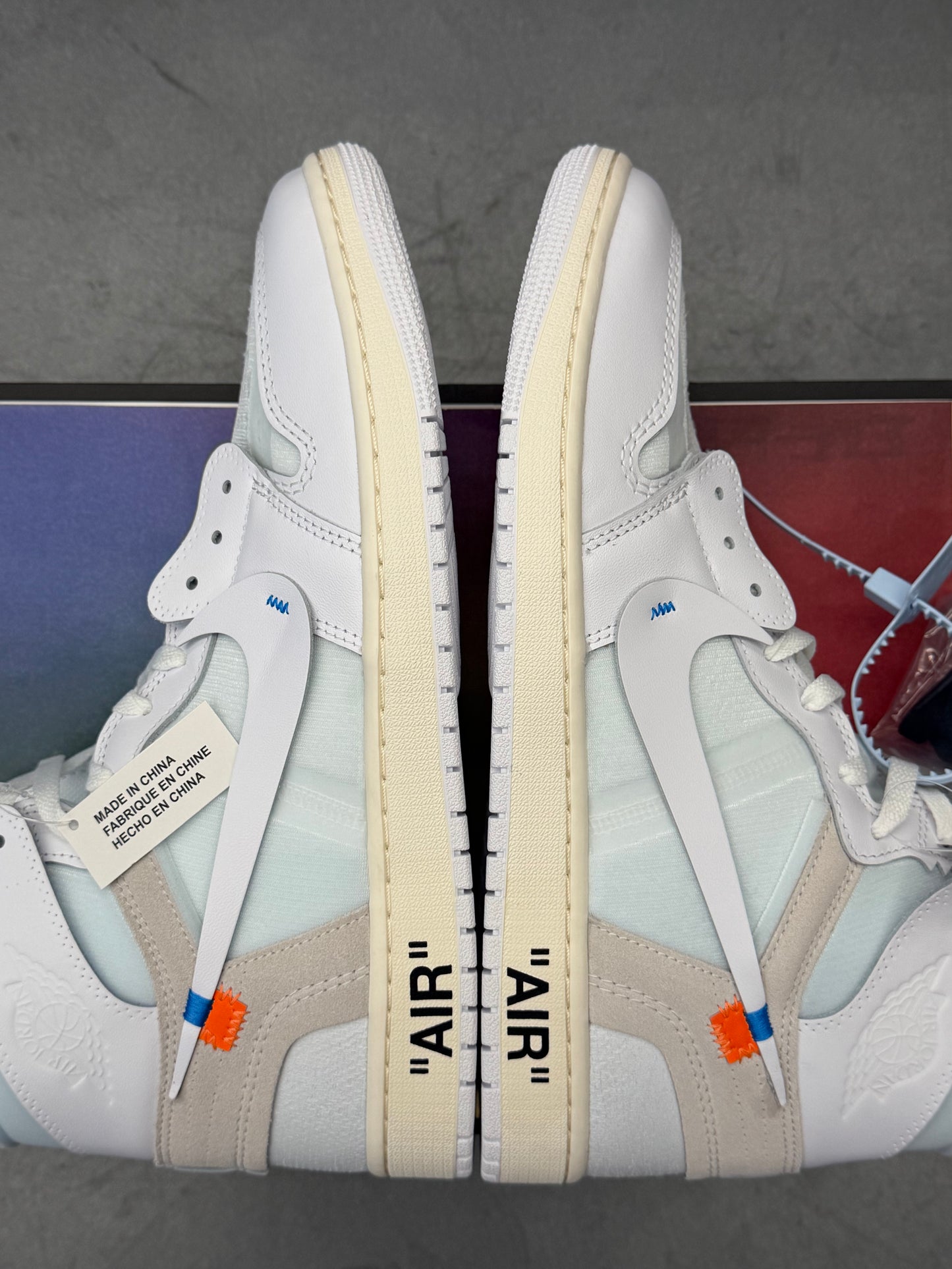 JORDAN 1 RETRO HIGH VIRGIL ABLOH ARCHIVE ALASKA (NEW WITH BOX)