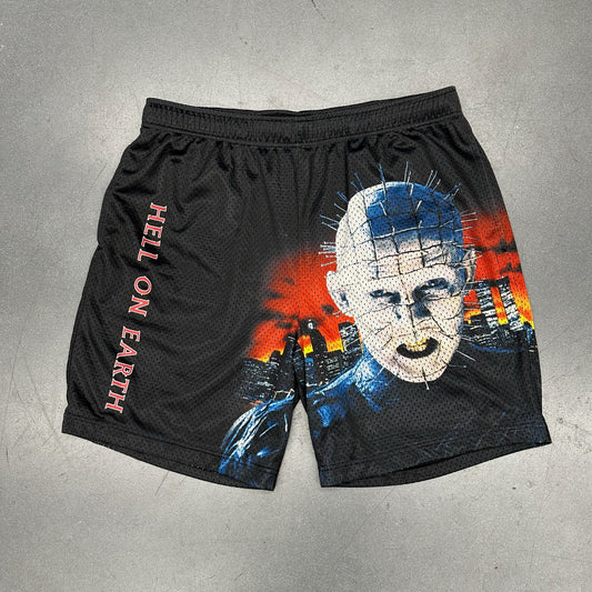 SS18 SUPREME HELLRAISER MESH SHORTS