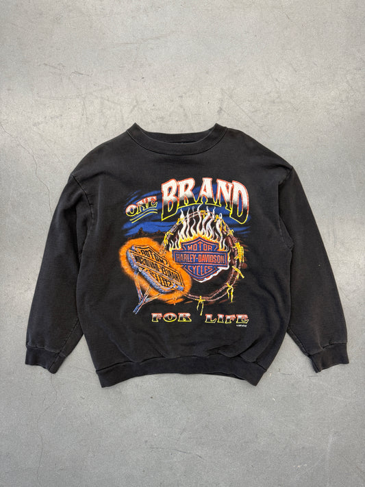 90'S HARLEY-DAVIDSON ONE BRAND FOR LIFE CREWNECK SWEATER