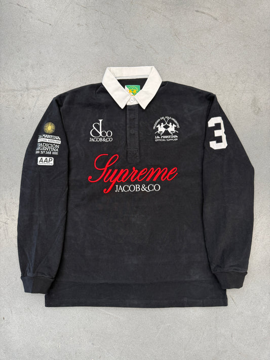 SS26 SUPREME LA MARTINA JACOB & CO RUGBY LS SHIRT