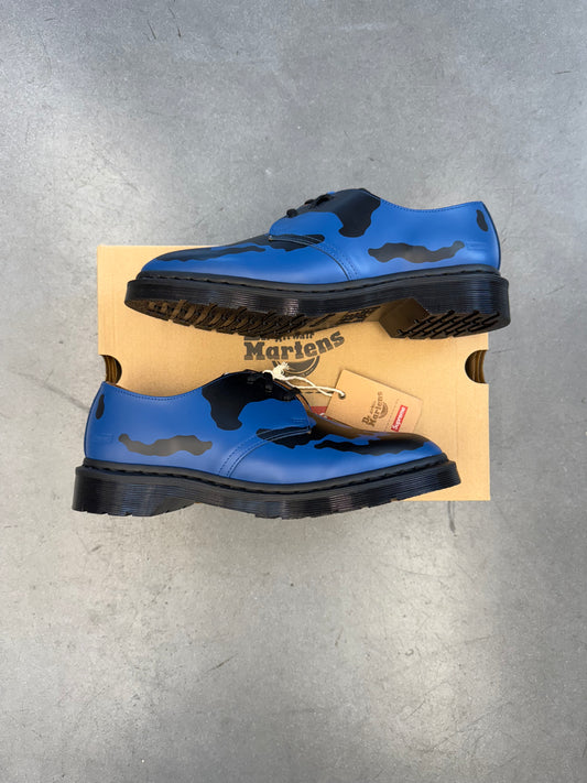 FW25 SUPREME DR. MARTENS 1461 3-EYE SHOE - BLUE