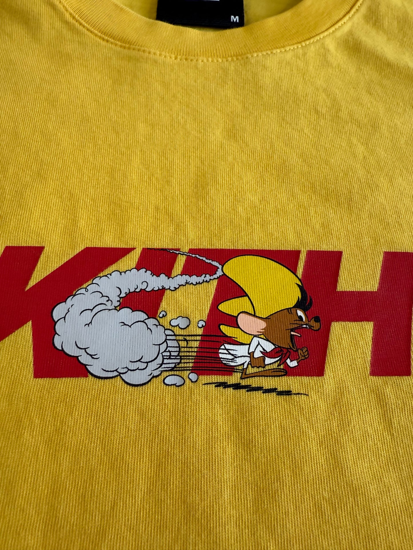 SS20 KITH X LOONEY TUNES SPEEDY TEE - YELLOW