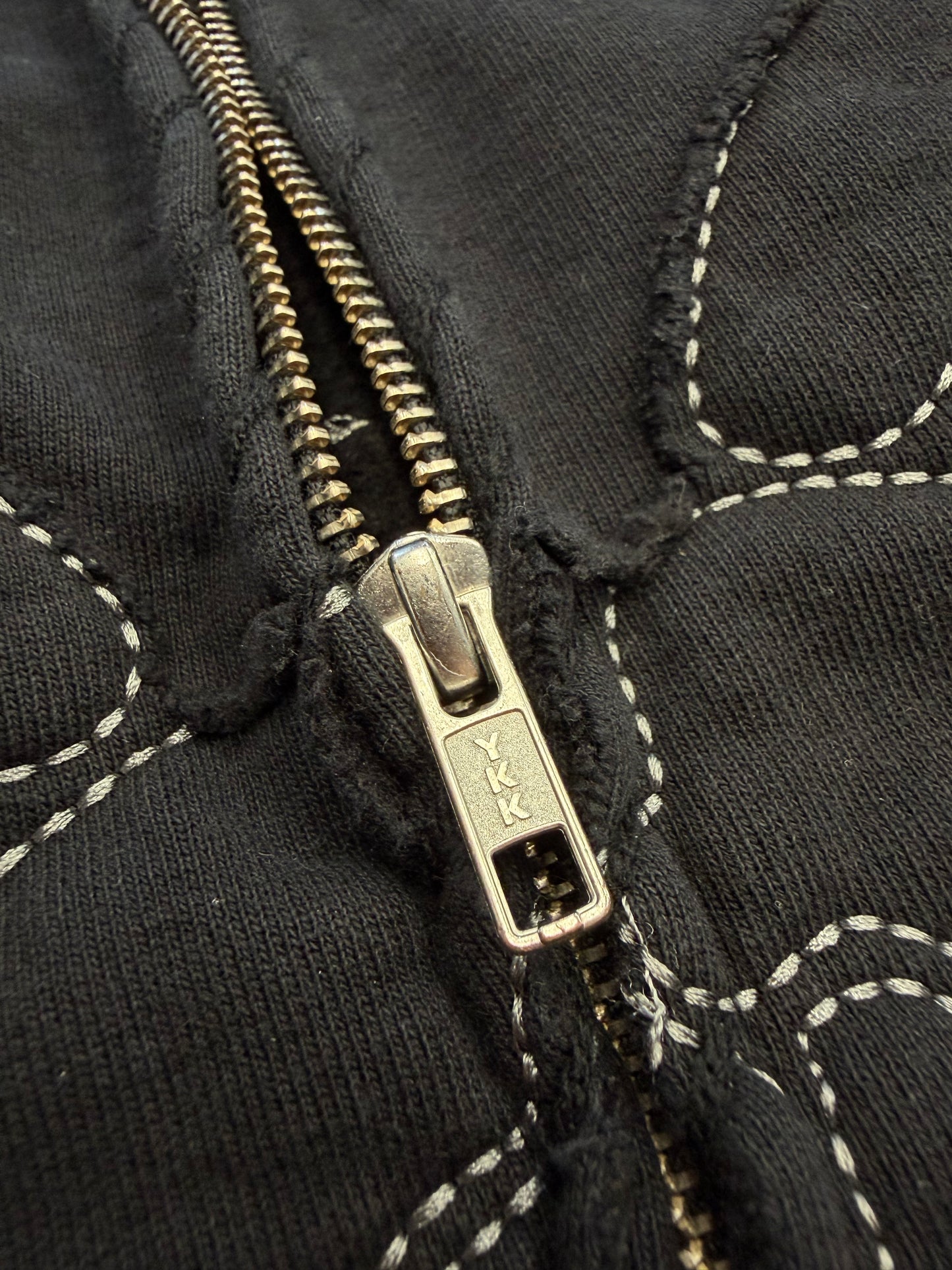 FW25 SUPREME X Y'S BY YOHJI YAMAMOTO ZIP UP HOODED SWEATSHIRT - BLACK (XL)