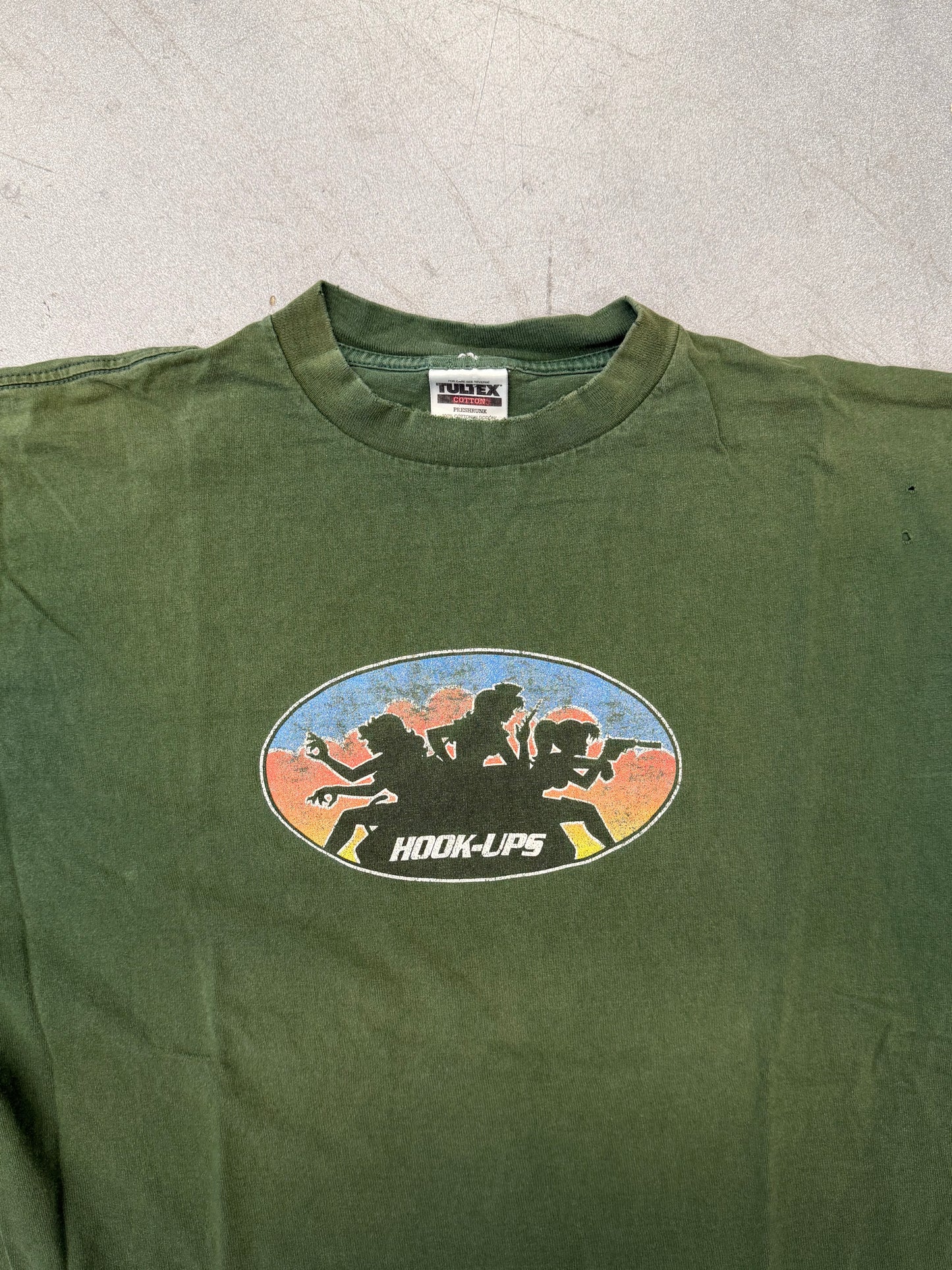 90S HOOK-UPS CHARLIE'S ANGELS LOGO TEE (TULTEX TAG)