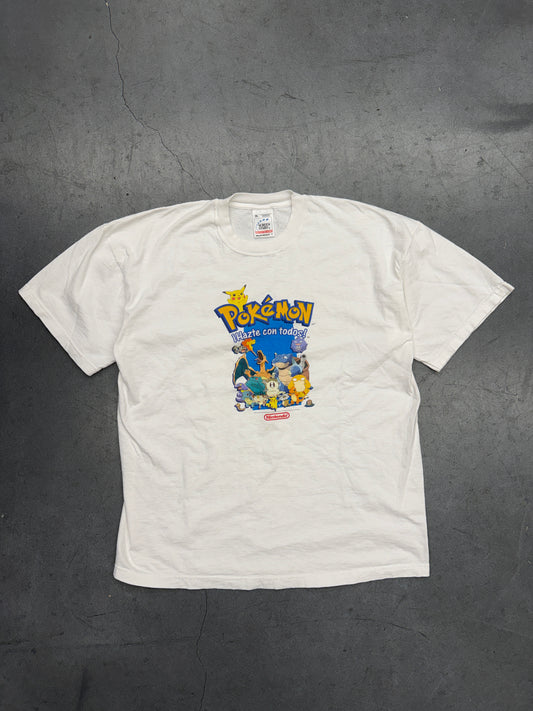 1999 POKEMON HAZTE CON TODOS SPANISH PROMO TEE (SCREEN STARS TAG)