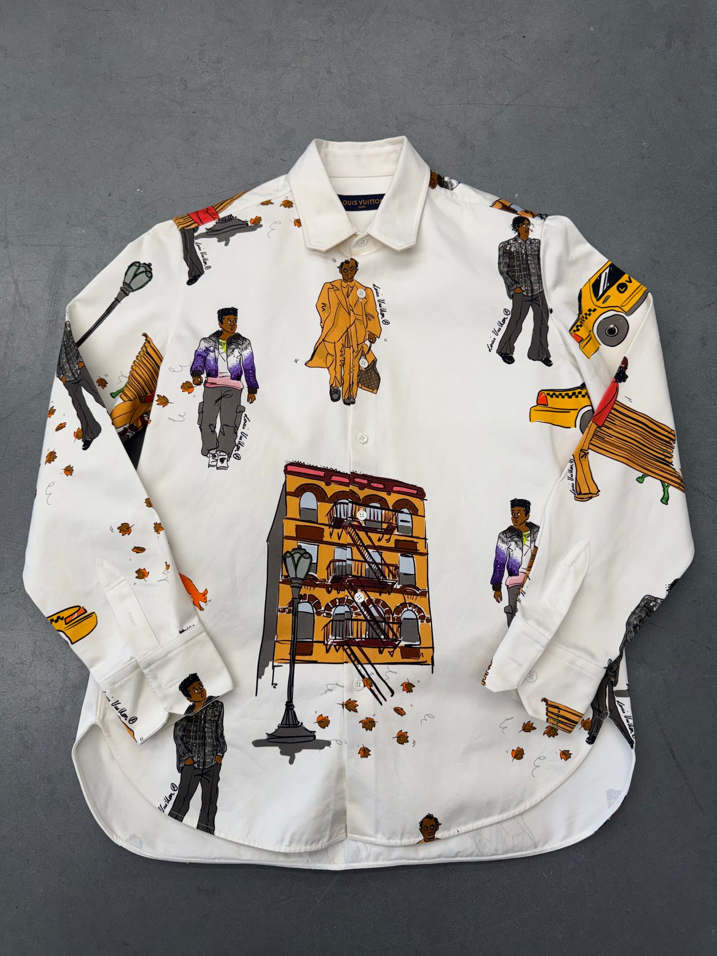 2019 LOUIS VUITTON NEW WALKERS BUTTON UP SHIRT