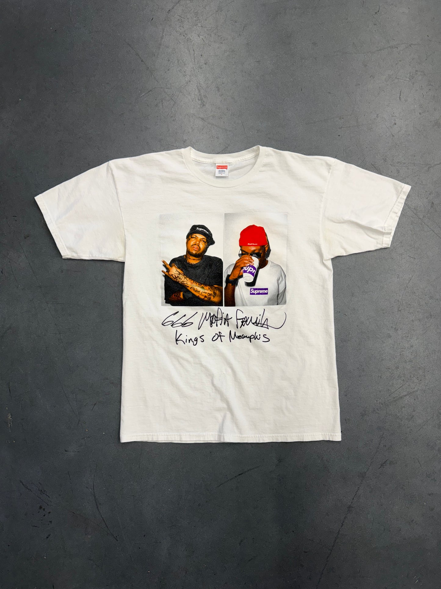 FW12 SUPREME THREE SIX MAFIA TEE