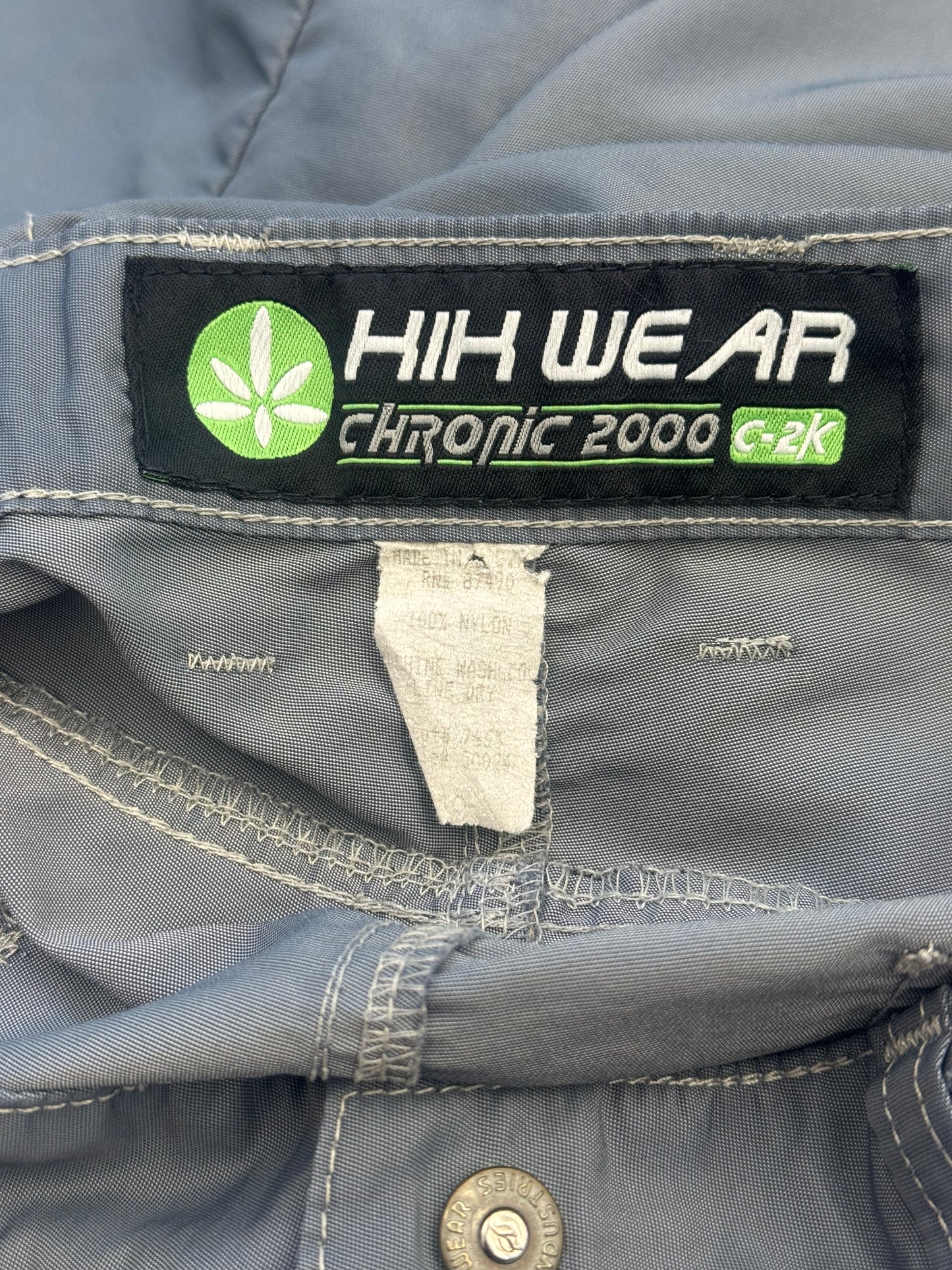 KIK WEAR CHRONIC 2000 C-2K NYLON SHORTS SIZE 30